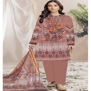 ชุดเดรส pakistani panjabi 3ชิ้นทันสมัยสำหรับผู้หญิงชุดเดรสลำลองสวยงามและปาร์ตี้สำหรับวัฒนธรรมอินเดียและปากีสถาน - Product Image 2