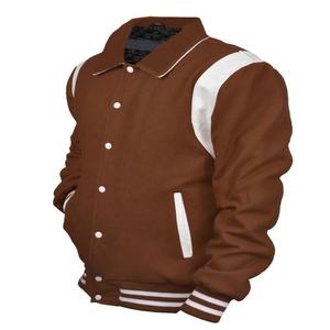 Veste de baseball en cuir de haute qualité pour hommes, best-seller de l'hiver, personnalisable avec votre propre logo, design par sublimation - Product Image 2
