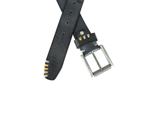 Cinturón de Cuero de Primera Calidad en Oferta, Cinturón de Cuero Marrón de Grano Completo con Hebilla de Zinc a Precio de Mayoreo desde Pakistán - Product Image 6