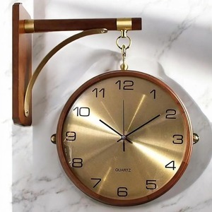 Lavish <b>Wall</b> Hanging <b>Clock</b> Ideal For Entryway Styling Creates A Functional And <b>Decorative</b> First Impression And Gifting Purpose - Product Image 1