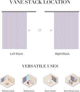 Persianas Verticales de Panel Deslizante de Alta Calidad, Paneles Deslizantes Extraíbles y Reemplazables, Fáciles de Limpiar - Product Image 5