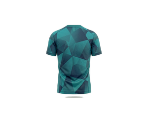 เสื้อกีฬาแขนสั้นสีพื้นระบายอากาศได้ดี ปรับแต่งได้ตามต้องการ พร้อมโลโก้สั่งทำ วัสดุโพลีเอสเตอร์ 100% - Product Image 2