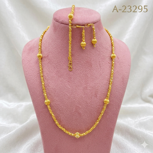 ชุดเครื่องประดับทองชุบหนา 0.3 มม. ประดับเพชรซิคอนรูปดอกไม้ ยี่ห้อ Trendy MOLL JEWELLERS สำหรับผู้หญิง เหมาะสำหรับงานหมั้นและงานแต่งงาน - Product Image 5