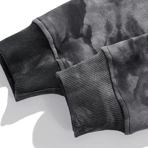 Tissu en bambou écologique pour sweats à capuche – Sweat à capuche en coton de bambou pour homme, tie-dye, écoresponsable, coupe décontractée, pull molletonné tie-dye - Product Image 6