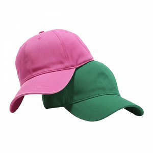 Gorra de Béisbol Deportiva Unisex para las Cuatro Estaciones, 100% Algodón, Diseño Común de 5 Paneles, Ajustable para Uso Diario al Aire Libre, Color y Logotipo Personalizables - Product Image 1