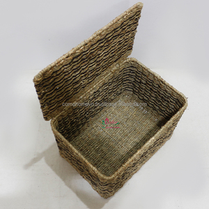 Artex Dong Thap Handmade <b>Seagrass</b> <b>Basket</b> Traditional Vietnamese Home Decor and <b>Storage</b> <b>Basket</b> - Product Image 6