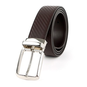 Cinturón de cuero genuino personalizable para hombre, cinturón de cuero con hebilla de moda para hombre, cinturón informal de negocios para jeans para hombre - Product Image 5