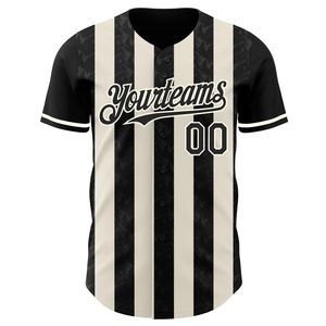 OEM Custom 100% Polyester Baseball Jersey Short Sleeve Breathable Printed Full Button Low MOQ Fast Delivery - Product Image 6