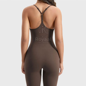 Jumpsuits para Mujer Hechos en Fábrica, Precio Razonable, Diseña el Tuyo Propio, Color Sólido, Transpirables - Product Image 5