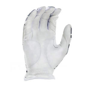 Super Soft All Grey & White Cabretta Leather Golf Gloves Custom Size for Women & Men Professional Men's Leather Golf Gloves - Product Image 5
