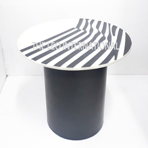 Antique Metal Side <b>Table</b> Antler Base <b>Silver</b> Finished Decorative Classic Luxury Side <b>Table</b> Hot Selling Items - Product Image 3