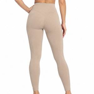 Women High Waist Stretch Fitted <b>Leggings</b> High Waist <b>Shape</b> Flexible Stretch Feel Smooth Body Fit Clean Leg Finish Comfort Fit - Product Image 2