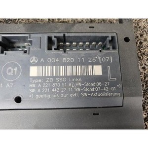 ECU และโมดูลคอมพิวเตอร์มือสองสำหรับรถยนต์ S-class รุ่น A0048201126 - Product Image 2