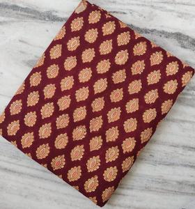 Tela de algodón reutilizable con estampado floral ecológico, diseño personalizado, estampado a mano, proveedor de pedidos al por mayor. - Product Image 3