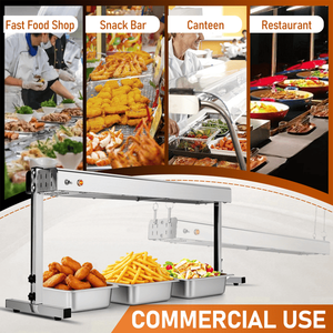 HT 36H Standard USA 110V 1000W Attrezzatura Elettrica per Riscaldamento a Catena in Acciaio Inossidabile Argento, Doppia Modalità (Scaldacapelli Sospeso) - Product Image 3