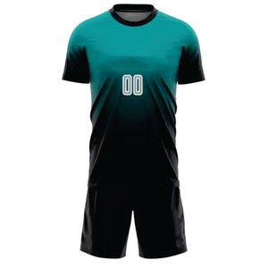 Classic Soccer Uniform Mens Football Kit Comfortable Jersey Shorts for Practice - Product Image 2