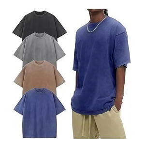 T-shirt en coton uni pour homme, manches courtes, col rond, coupe classique, couleur unie, style décontracté, impression personnalisable - Product Image 6
