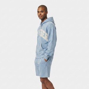 Conjunto de Sudadera y Pantalones Cortos de Felpa Oversize para Hombre, de Algodón Premium, Estilo Urbano Casual, Ajuste Holgado, Conjunto Jogger de Algodón - Product Image 3