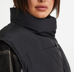 Chaqueta Acolchada Impermeable y Transpirable para Mujer, Diseño Personalizado, Chaleco Acolchado de Punto de Alta Calidad - Product Image 2