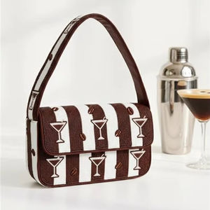 Bolso Bandolera Multicolor Hecho a Mano con Diseño de Búho, Bolso de Hombro de Algodón y Cuentas para Mujer, Venta al Por Mayor HB-043 - Product Image 1