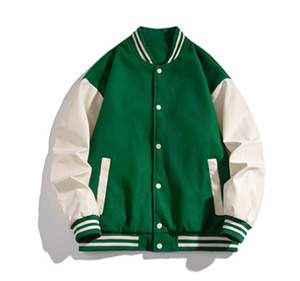 OEM Custom Unisex University Windbreaker <b>Jacket</b> for <b>Winter</b> Vintage Style with High Street Embroidered Logo Men's Wear - Product Image 4