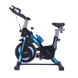 Bicicleta de Ciclismo Indoor, Bicicleta de Ejercicio con Transmisión por Correa, Asiento Ajustable, Máquina de Ejercicio Cardiovascular Silenciosa para Pérdida de Peso - Product Image 1