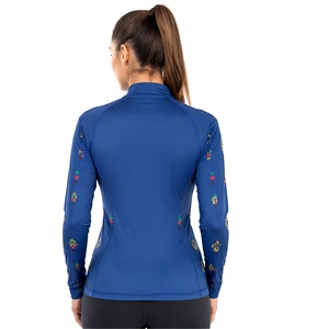 Últimos Diseños, Camisa de Equitación Profesional para Mujer, Manga Larga, Cierre de Cremallera, Alta Calidad, Secado Rápido, Capa Base - Product Image 2