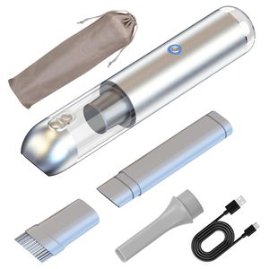 Aspirapolvere Portatile per Auto Senza Fili, Potente Aspirazione 16kPa, 2 Velocità, Filtrazione, Luce LED SOS, Ricaricabile, Leggero - Product Image 1