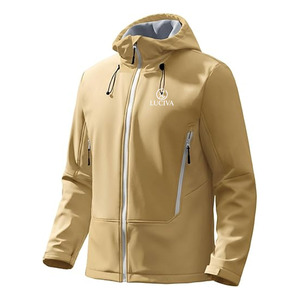 Serie Performance: Chaqueta Táctica con Capucha, Resistente a la Intemperie, para Todo Tipo de Terreno, en Color Caqui Desierto - Product Image 1
