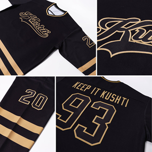 Custom Sublimation Ice Hockey Jersey Hockey Club Team Uniform <b>Athletic</b> Sportswear Custom Logo Tackle Twill Embroidery OEM Bulk - Product Image 3