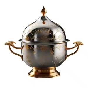 Casserole en métal de luxe à haute capacité de rétention de chaleur pour la cuisine et les repas quotidiens à la maison - Product Image 3