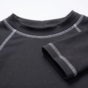 <b>Mens</b> Long Sleeve <b>Compression</b> Fitness <b>Shirt</b> Breathable Athletic Base Layer Moisture Wicking Workout Training Wear - Product Image 5
