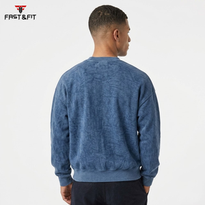Top Trending New Fashion Winter Hoodies Breathable Quick Dry Digital Printing Custom Logo <b>Plain</b> Dyed Drop Shoulder <b>Sweatshirt</b> - Product Image 5