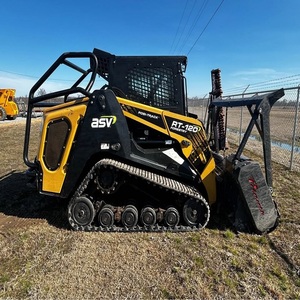 Chargeuse compacte ASV robuste avec broyeur, moteur diesel puissant, équipement de machinerie de construction - Product Image 6