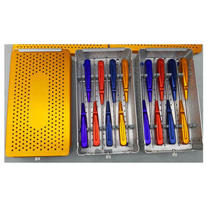 Ensemble de curettes vertébrales manuelles en acier inoxydable VolkmannPower, curette osseuse cervicale arc-en-ciel, instruments chirurgicaux de haute qualité CE - Product Image 2