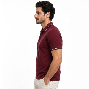 High Quality Short Sleeve <b>Men's</b> <b>Polo</b> <b>Shirt</b> Blank Solid Color Moisture Wicking Oversized <b>Polo</b> <b>Shirt</b> for <b>Men</b> - Product Image 2