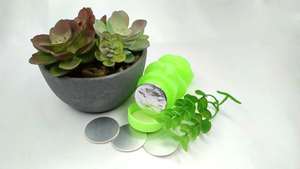 SAM LAN PP - Revestimiento de Aluminio para Sellado por Inducción de Calor, Dos Piezas, Certificado ISO, Grado Alimenticio, Forma Personalizable, para Botellas - Product Image 3