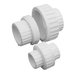 Conexión de Tubería Roscada de UPVC |   Conector de Unión de PVC Recto y Liso de Baja Presión para Tuberías de Suministro de Agua en Pulgadas - Product Image 4