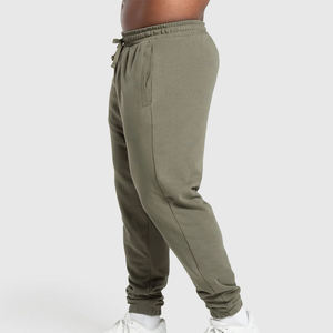 Pantalones Deportivos de Algodón para Hombre, Pantalones de Chándal Casuales, Transpirables, 100% Algodón, Cintura Media, Logotipo Personalizado - Product Image 6