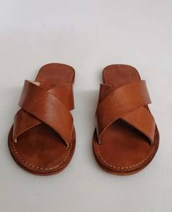 Sandales en cuir marocaines pour femmes - faites à la main - artisanat marocain de qualité - Product Image 2