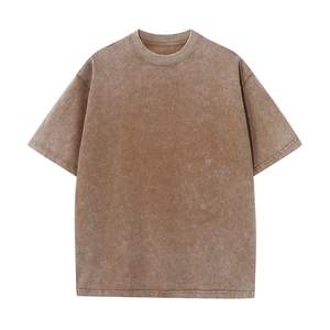 เสื้อยืดโอเวอร์ไซส์แบบวินเทจสำหรับผู้ชาย |   เสื้อยืดผ้าฝ้ายวินเทจลายฟอกสี |   เสื้อยืดสตรีทแวร์ทรงใหญ่ไซส์ใหญ่ - Product Image 4