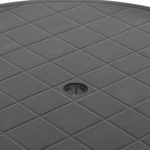 Tavolo da giardino in plastica antracite 35 \ "per uso esterno - Product Image 5