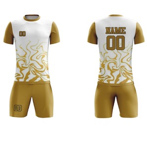 <b>Light</b> Weight Selling 100% Polyester Short Sleeve Soccer Uniforms Custom Team Wear Logo New Arrival Sports Wear OEM Service Best - Product Image 2