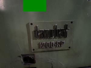 Máquina Rectificadora Cilíndrica Danobat Usada, Modelo 1200 ABC, Altura del Centro 175, Motor de 7.5kW, 220V - Product Image 4