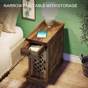 End Side Table for Living Room <b>Cabinets</b> - Product Image 5