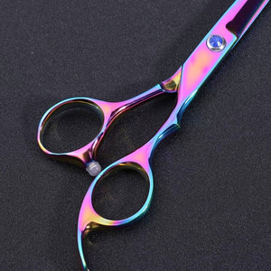 Outils de coupe de cheveux professionnels en acier inoxydable pour salon, ciseaux droits, rasoir, peigne pour la coupe de cheveux, outils de beauté - Product Image 6
