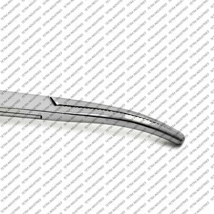 Pinzas de Presión Curvas de Calidad Premium de 14 cm, Pinzas Hemostáticas con Bloqueo, Instrumento Quirúrgico Dental de Acero Inoxidable, Certificado CE - Product Image 3