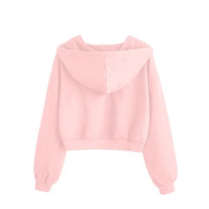 OEM personalizado Fitness entrenamiento atlético Jogger conjunto suave Oversize gimnasio Sudadera con capucha y pantalones conjunto de mujer Crop Sudadera con capucha chándal 2025 - Product Image 2