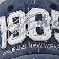 Gorra de Béisbol Vintage 1985, Impermeable, con Bordado Terry Dobby, Estilo Desgastado, con Correa Ajustable, Unisex, para las Cuatro Estaciones