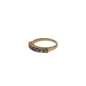Wedding Wear 925 Sterling <b>Silver</b> Gold Plated Jewelry Morganite <b>Emerald</b> Diamond Gemstone Women Wear Classic <b>Ring</b> - Product Image 2